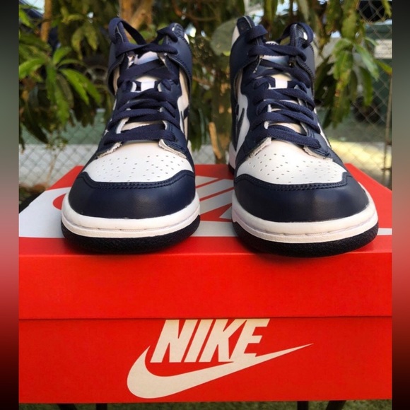 Nike Dunk High “Championship Navy” Size 6.5Y / 8 Women - Picture 2 of 10